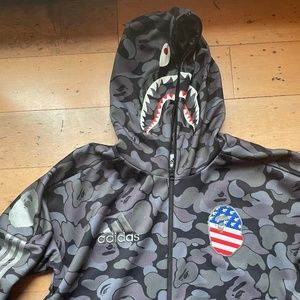 Bape adidas SB hoodie